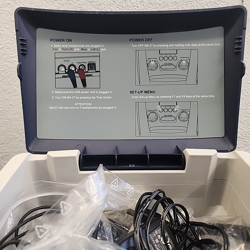 MAICO MA27 Digital Audiometer With Accessories