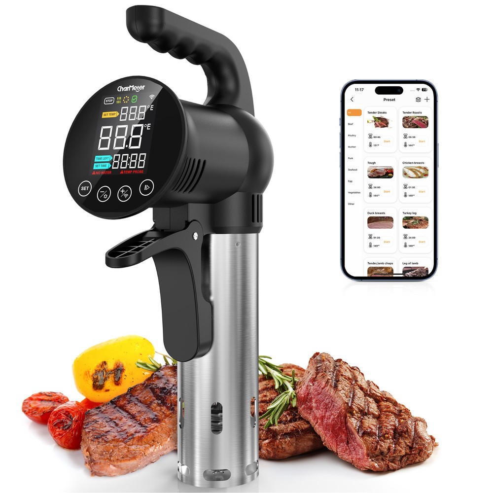 Culinary Sous Vide Precision Cooker Immersion 1000 Watts Circulators with Recipe