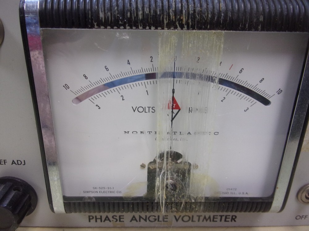 North Atlantic VM-204-S-206 Multi Frequency Phase Angle Voltmeter