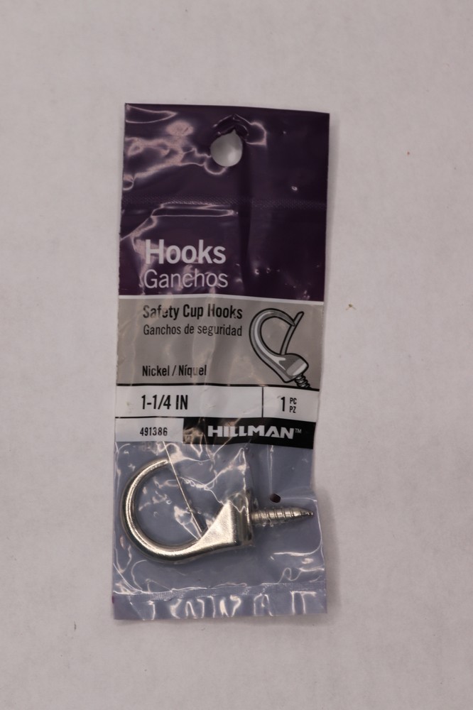 The Hillman Group Cup Hook Brass 491386