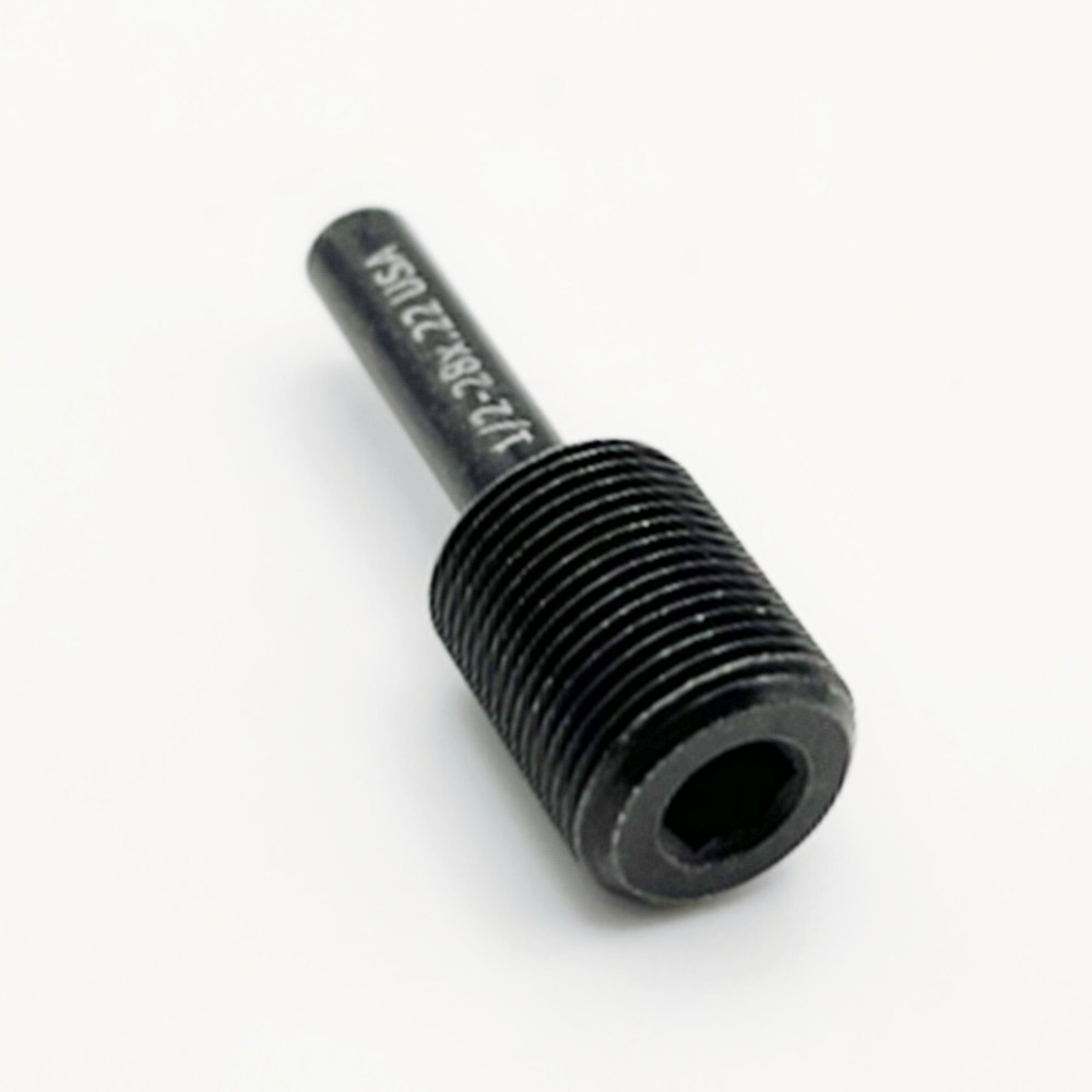 Thread Die Starter Hex socket 1/2-28 RH for .22 - .223 Thread alignment tool