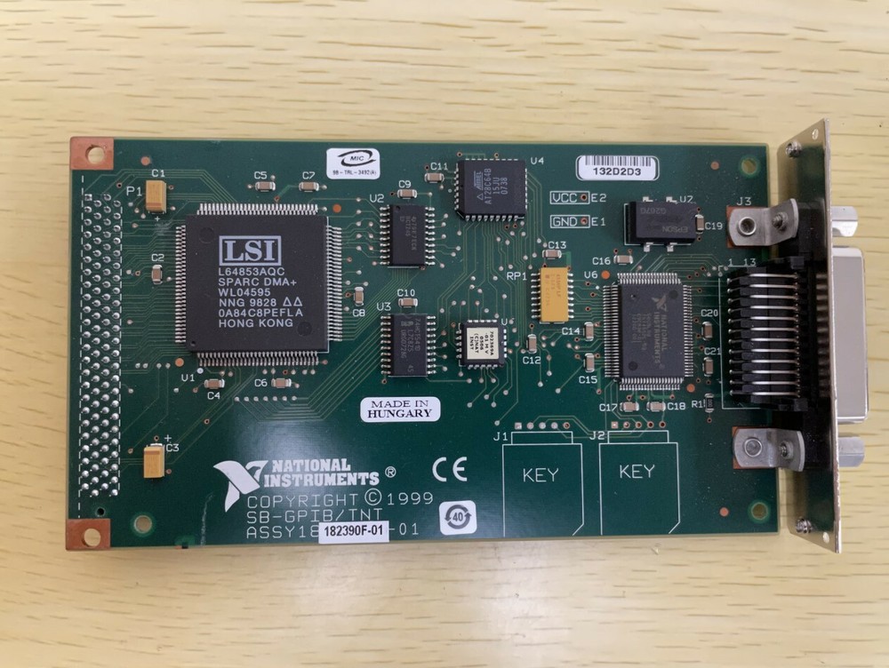 National Instruments Data Aquisition Card Module SB-GPIB 182390F-01