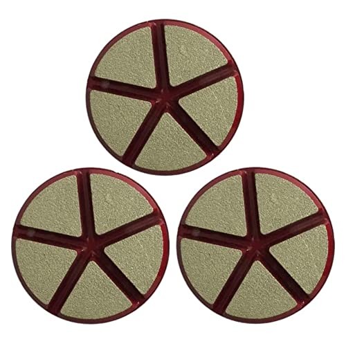 3" Ceramic Transitional Concrete Diamond Grinding Pads, Ceramic Bond #200 Grit