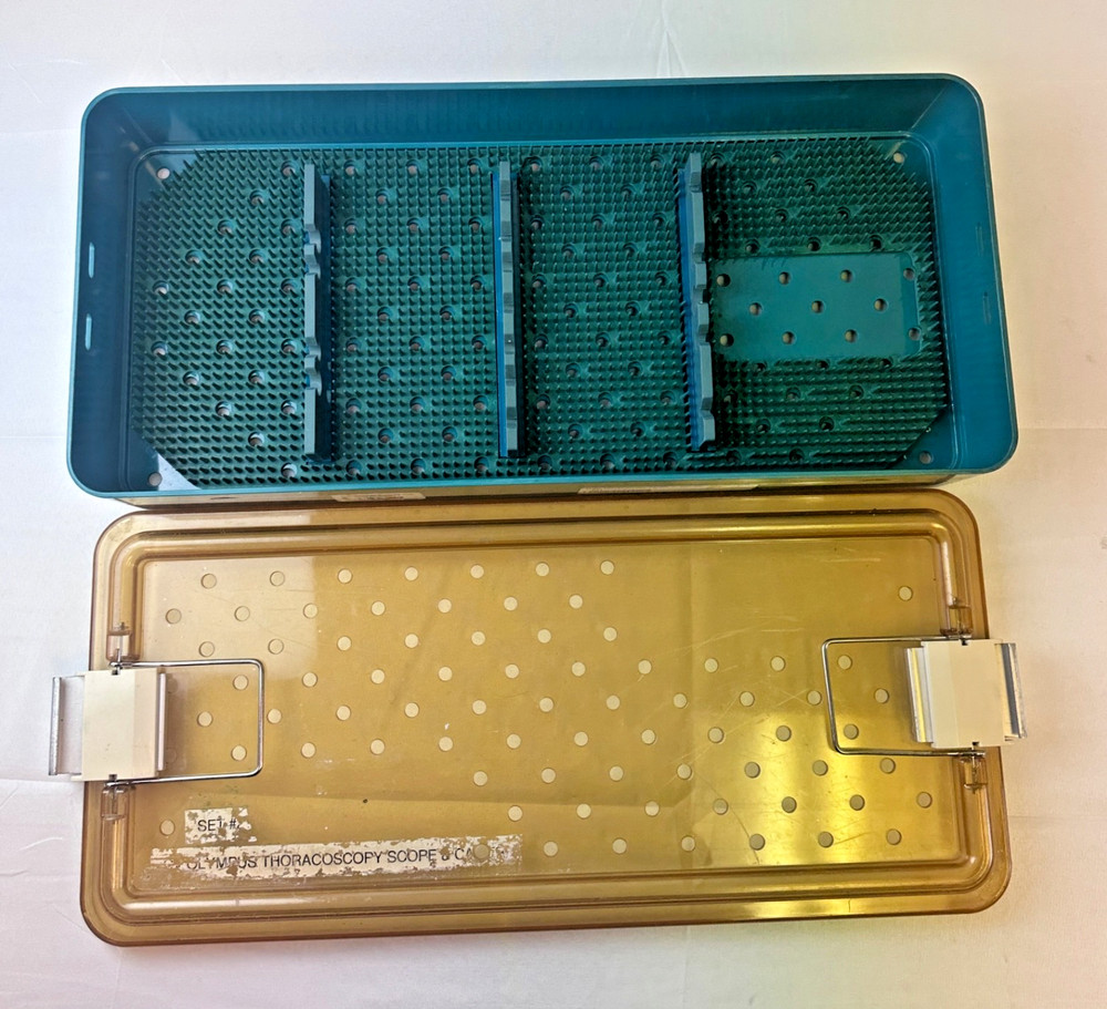 Conmed Linvatec C3108 Sterlization Case  Tray w Insert & Lid Autoclavable