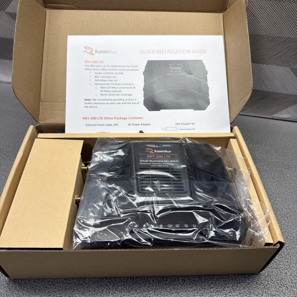 RABBITRUN RRT-200-LTE SD-WAN ROUTER