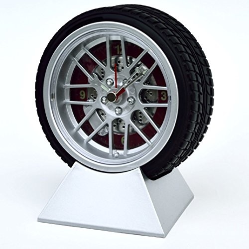 Wheel and Tire Desk Clock
