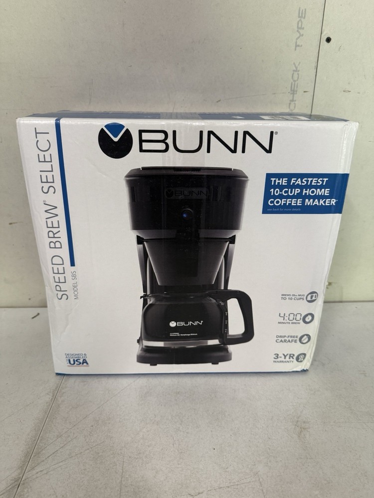 BUNN Speed Brew Select Coffee Maker, 10 Cup
