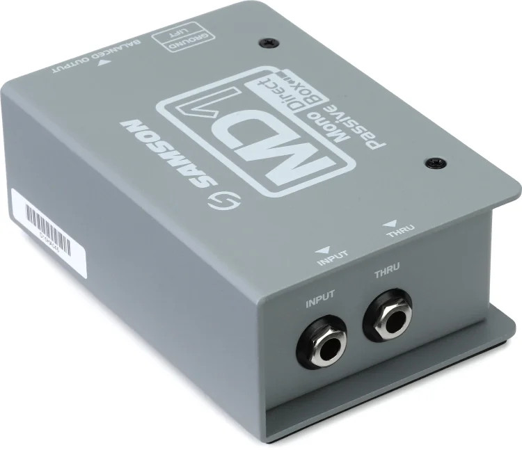 Samson MD1 1-channel Passive Instrument Direct Box
