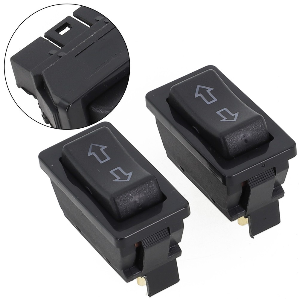 Auto Replacement-Parts Auto Power Switchs Car Tools 5 Pins Blue Light DC 12V 2PC