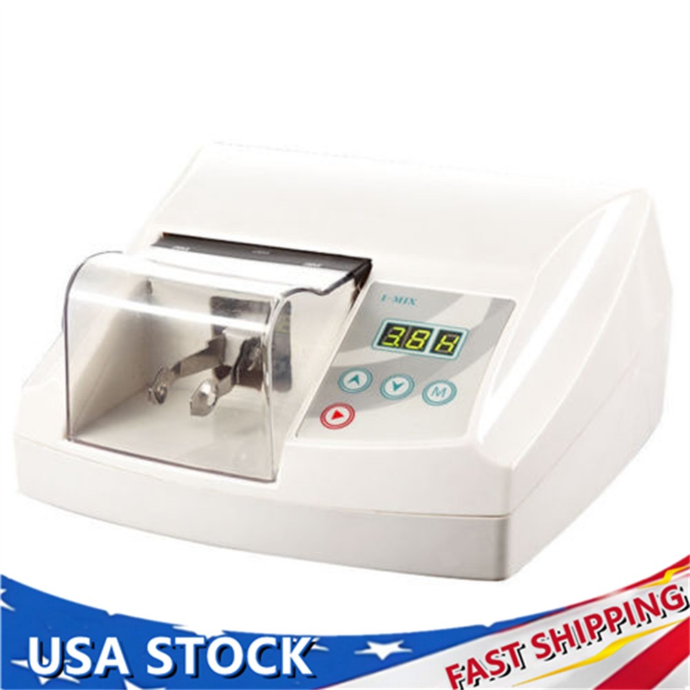 Dental Lab Digital Amalgamator Amalgam Capsule Mixer Triturator Speed Adjustable
