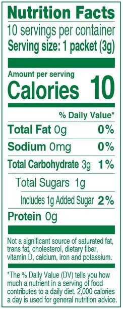 True Lemon Original Lemonade Flavor Packets - 10 Packets - Net Wt. 1.06 oz
