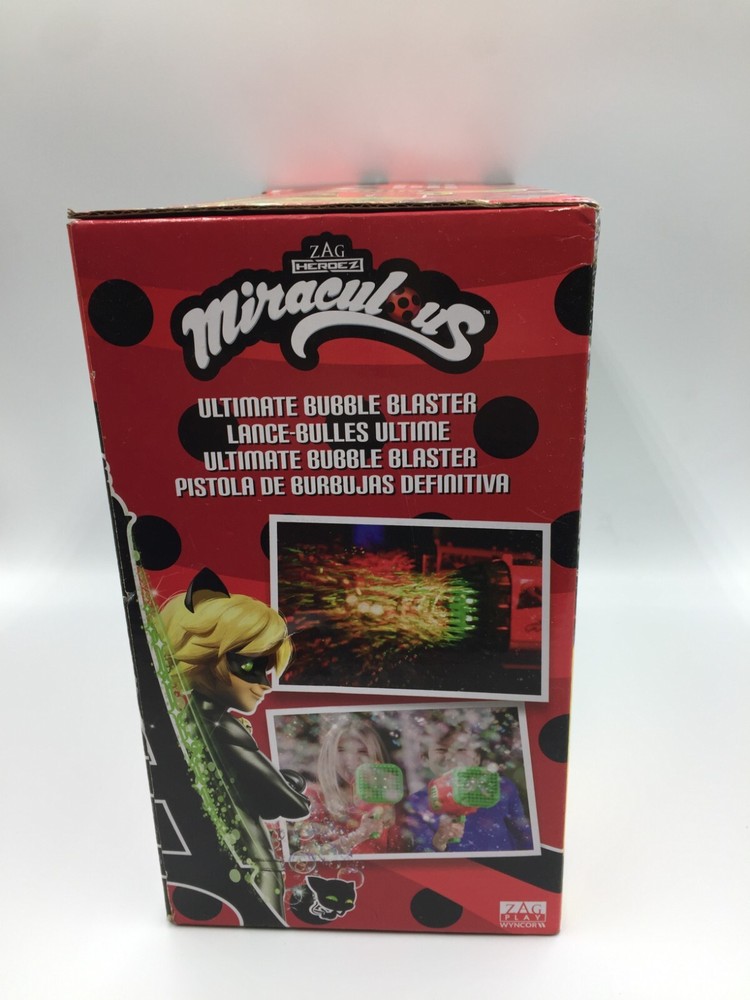 Miraculous Ultimate Bubble Blaster 80 Holes Automatic Bubble Machine New In Box