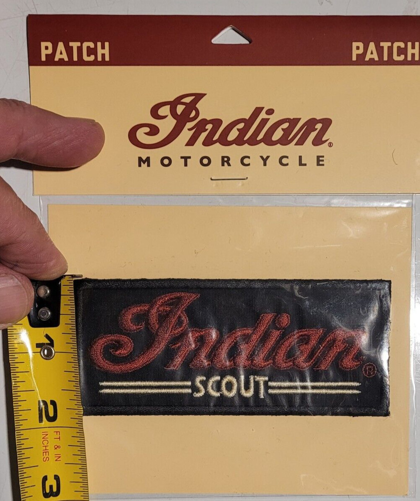 INDIAN MOTORCYCLE SCOUT PATCH