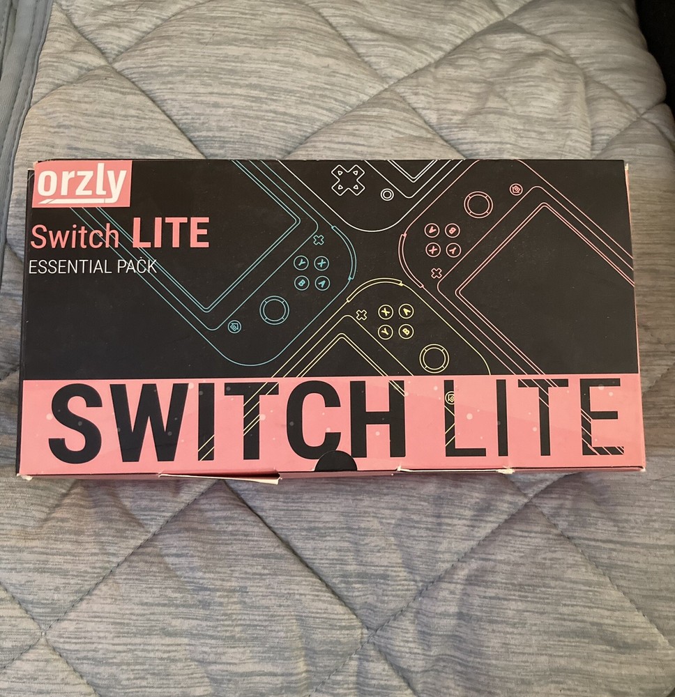 Orzly Nintendo Switch Lite Essential Pack Pink