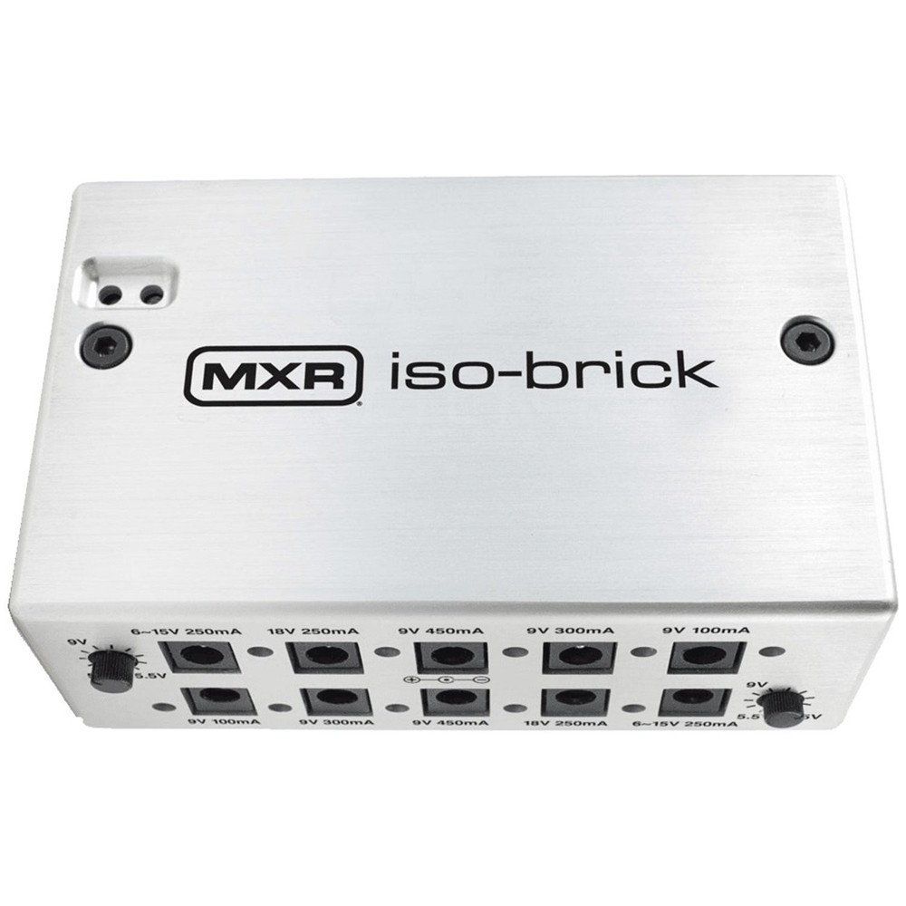 MXR M238 Iso-Brick Power Supply with 3 Patch Cables