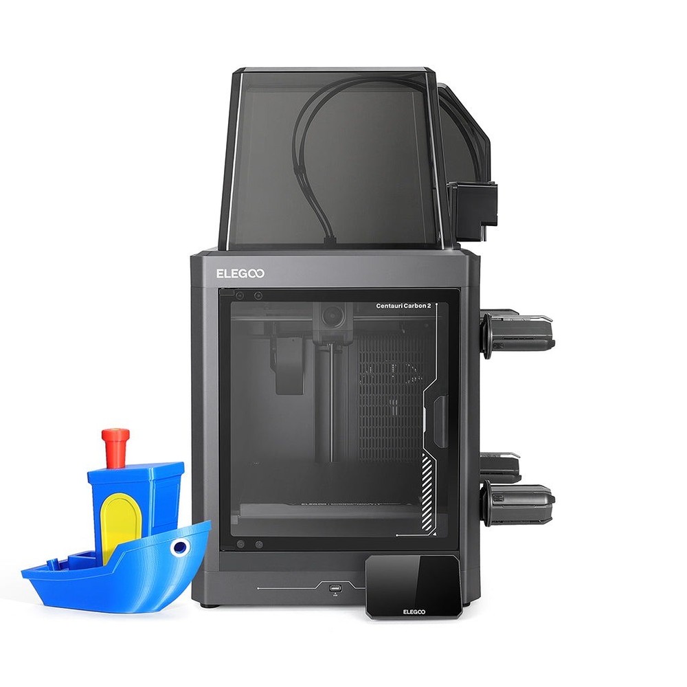 ELEGOO Centauri Carbon 2 Combo 3D FDM Printer CoreXY Full-Auto Calibration