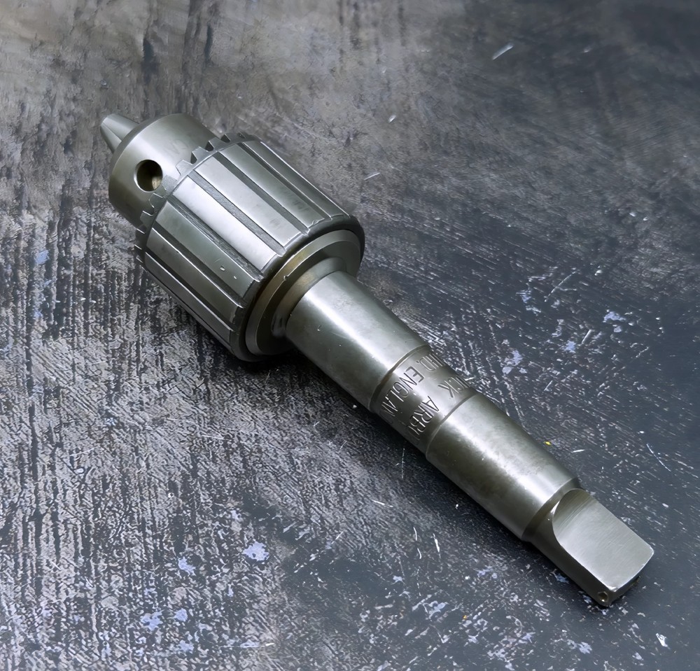 JACOBS #41BA MEDIUM DUTY DRILL CHUCK - 0 to 3/8" - #2 MORSE TAPER SHANK