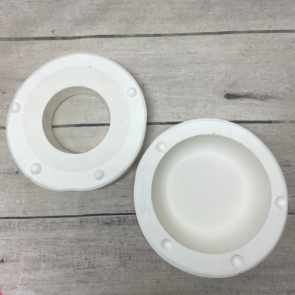 Unbranded Ceramic Slip Casting Mold Round Base