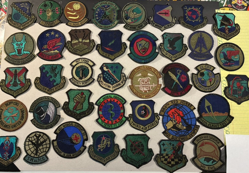 38 U.S. Air Force Patches