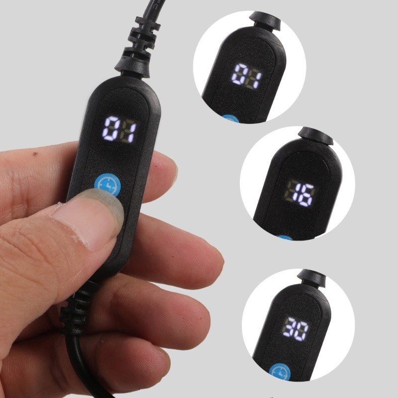 Adjustable USB Control Cable Compact Timer Line Electronics Energy Management