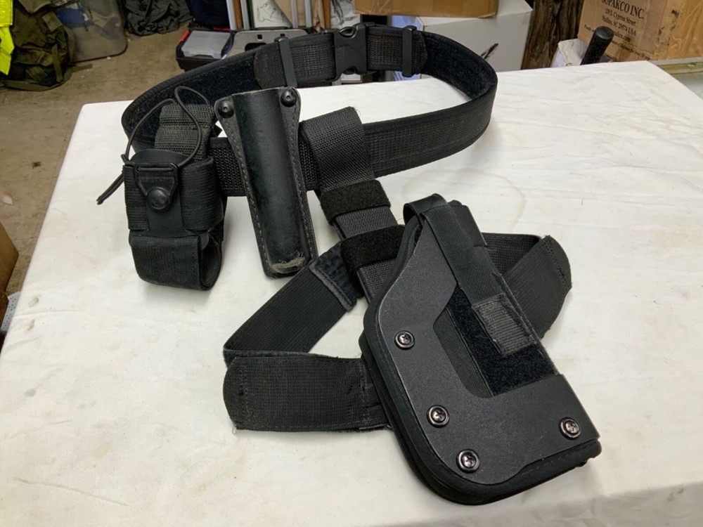 Security Modular Enforcement Equipment Duty Belt Uncle Mikes Sidekick M