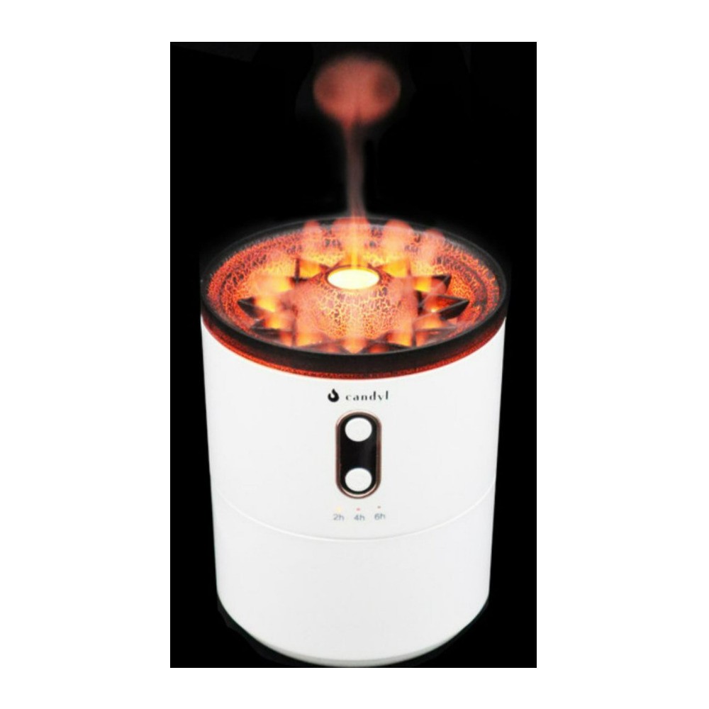 Candyl Volcano White Diffuser Humidifier Fire and Ice Modes