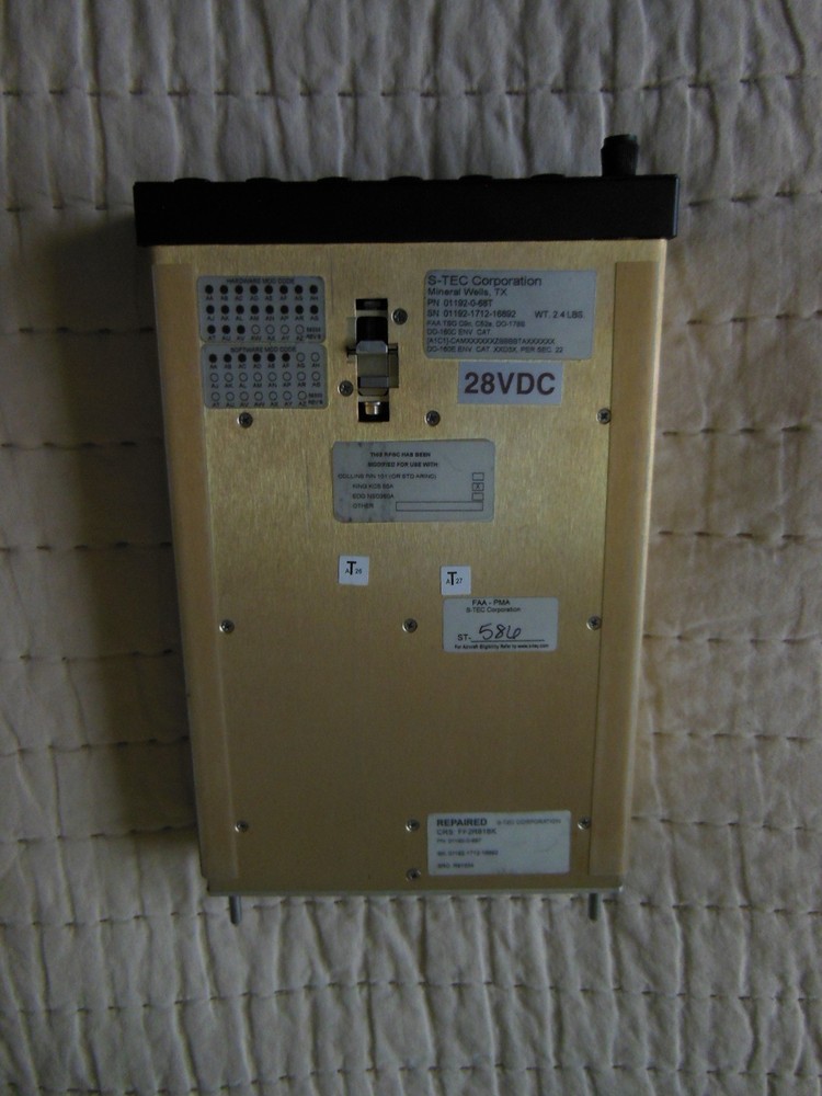 S-TEC 55X Autopilot Controller for Cessna 182Q