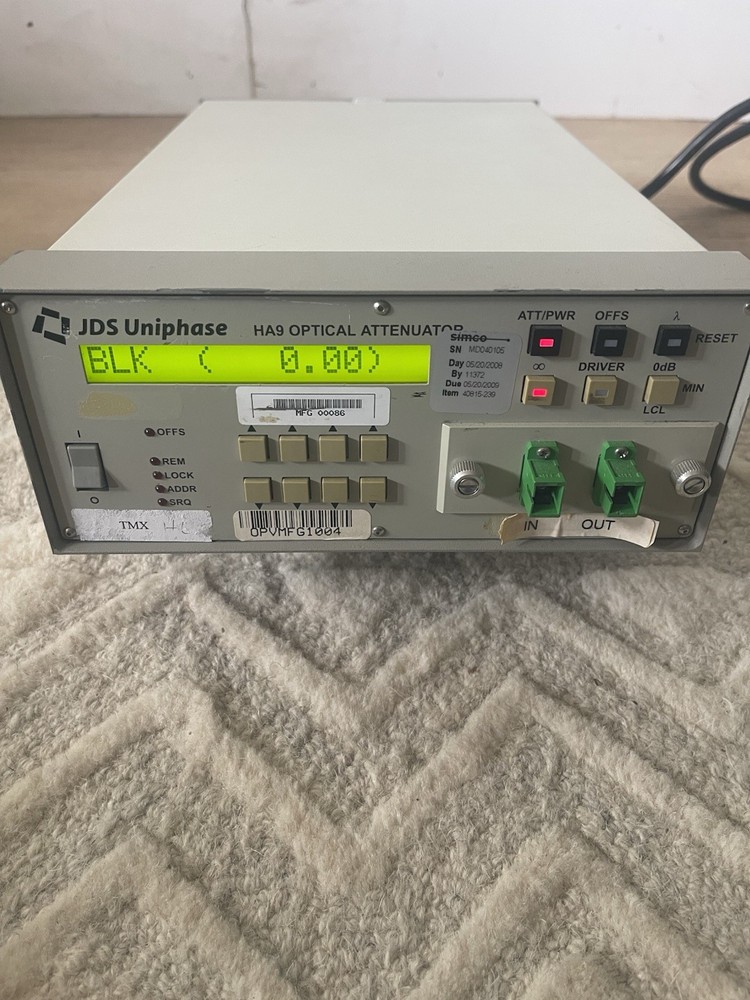 JDS Uniphase HA9 Programmable Optical Attenuator