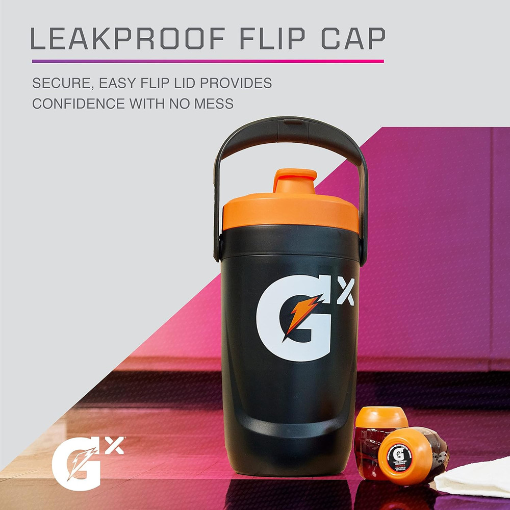 Gatorade Gx Performance Jug, Vented Bottle, 64Oz