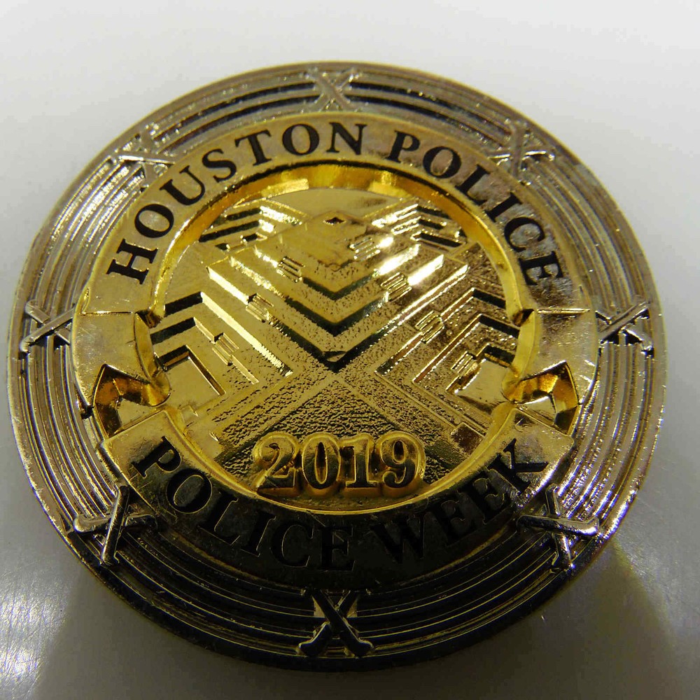 HOUSTON POLICE WEEK 2019 CHALLENGE COIN