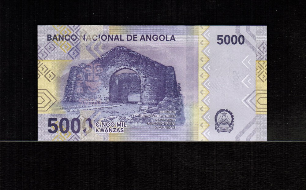 Angola 5000 KWANZAS 2020 Gem UNC
