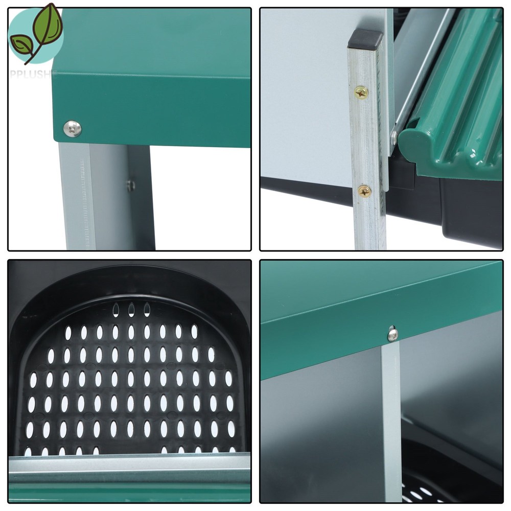 Better Environment 3 Holes Nesting Box Chicken Nesting Box With Metal Legs