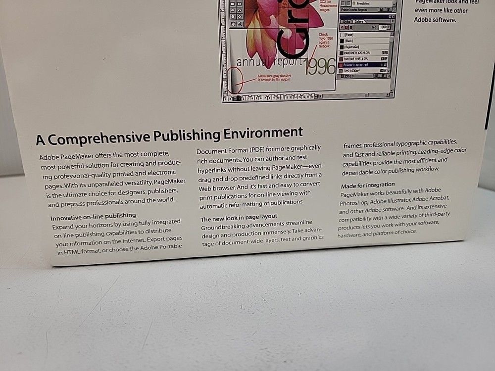 adobe pagemaker 6.5 Competitive Upgrade