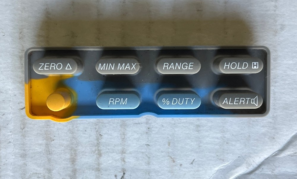 Fluke 88 Automotive Multimeter Replacement Keypad (Used)