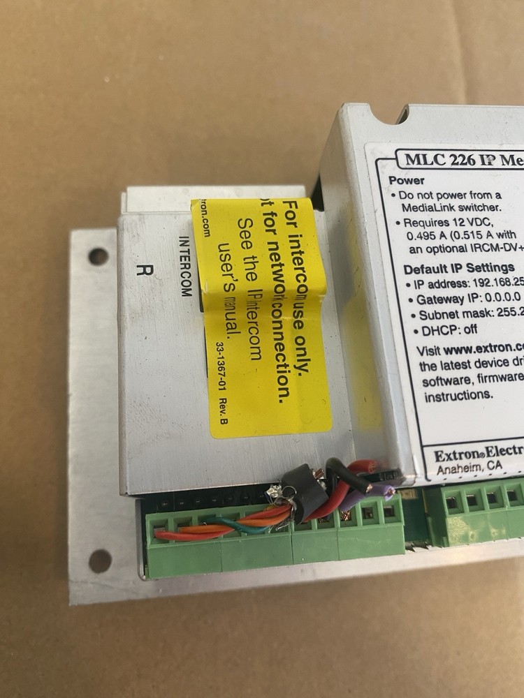 Extron MLC 226 IP L Medialink Controller