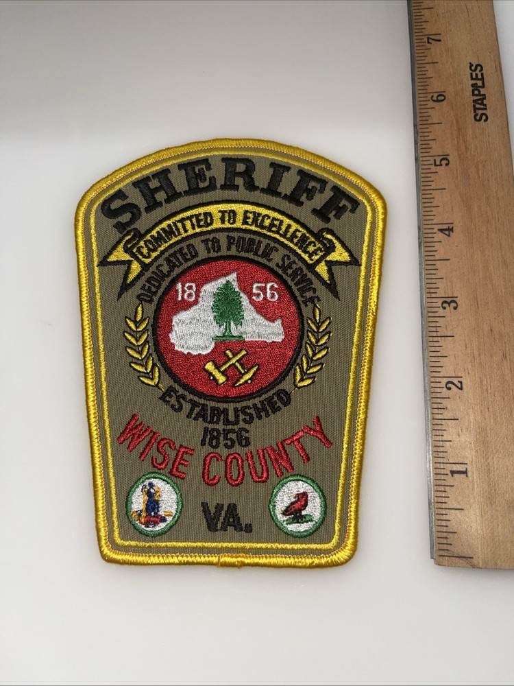 Wise County Sheriff Patch Police Patch Virginia VA