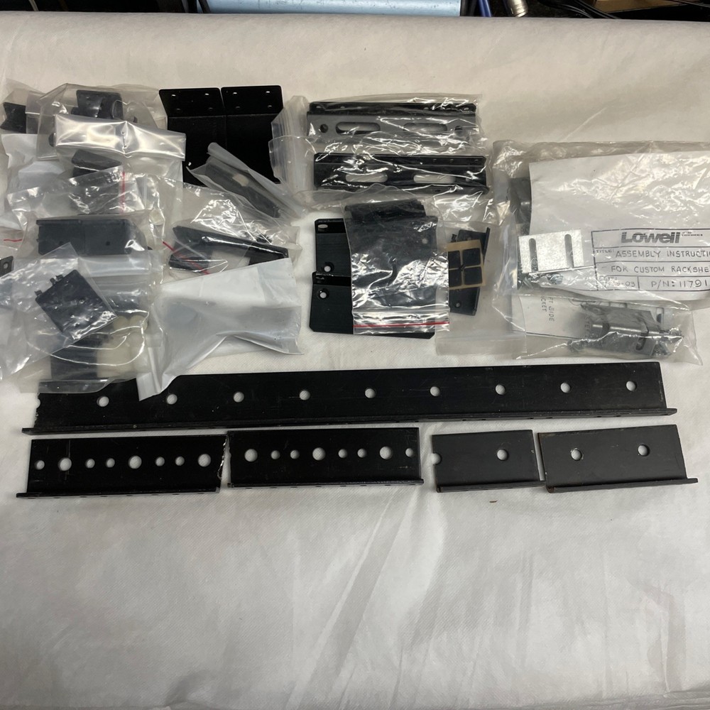 Assorted 19" Rack Mount Kit Rack Ears MIsc Audio Video Device Mounting Brackets