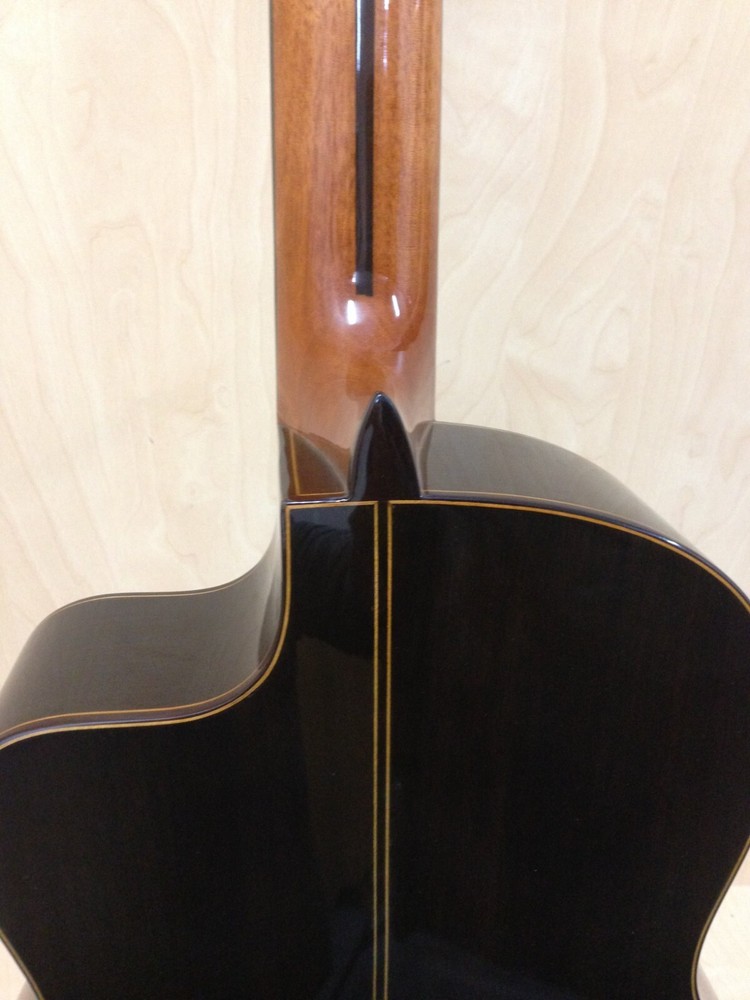 Miguel Rosales HS20CEQN Solid Cedar Top Classical Guitar with EQ + Accessories