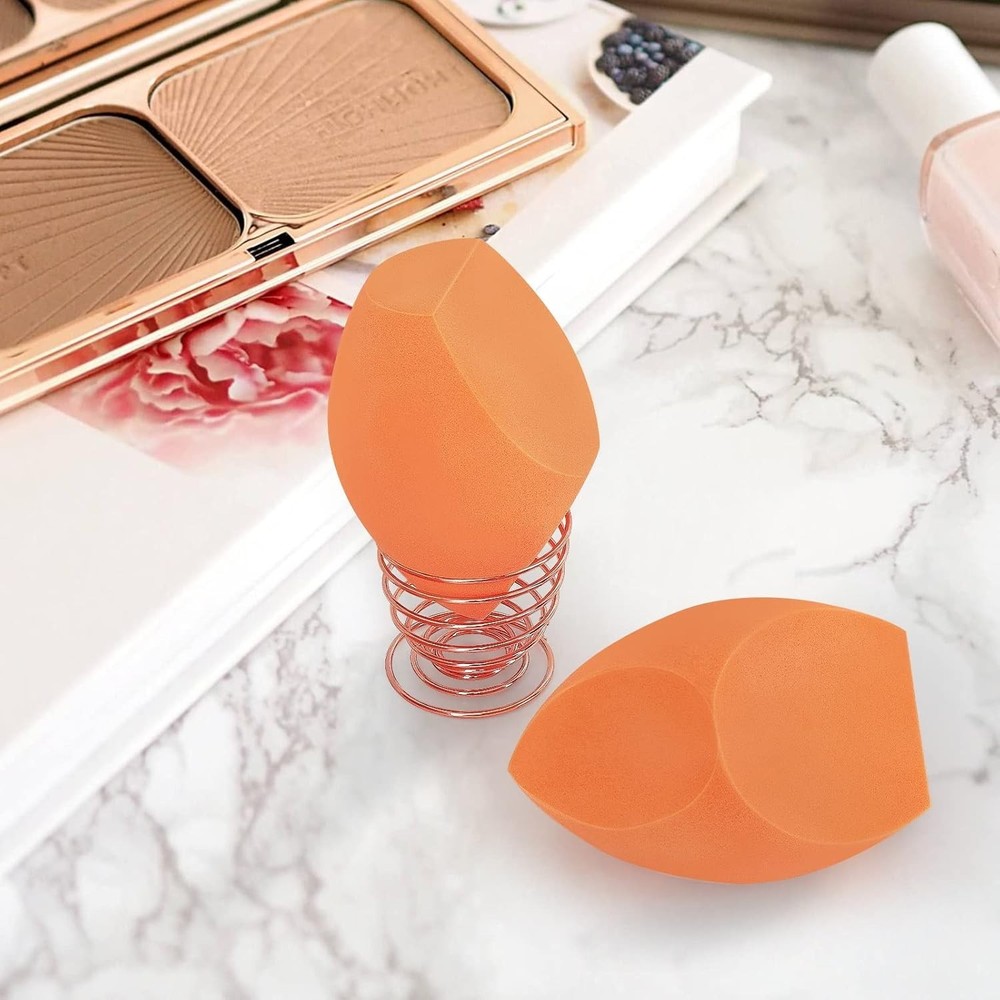 Extra Large 10cm Makeup Blender with Sponge Holder for Effortless Application