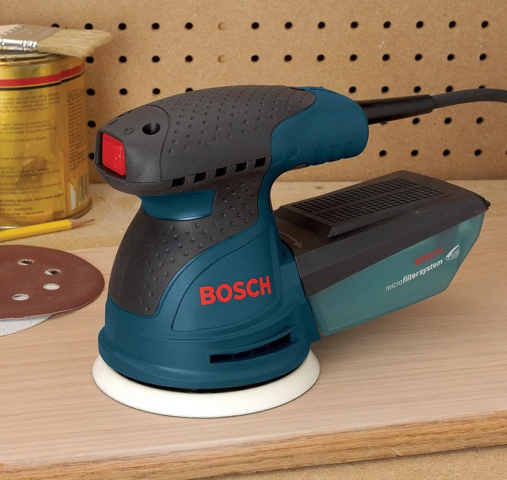 Palm Sander 2.5 Amp 5 Inch Corded Variable Speed Random Orbital Sander