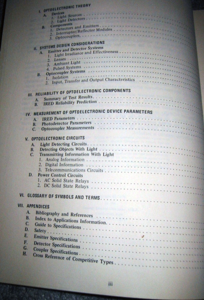 General Electric Optoelectronics Reference Manual - 1976