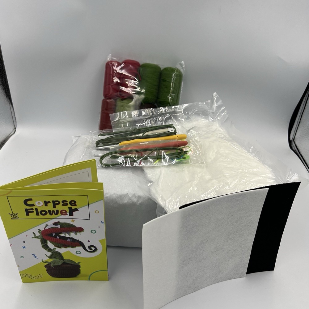 Corpse Flower Complete Crochet Kit for Beginners Crafts