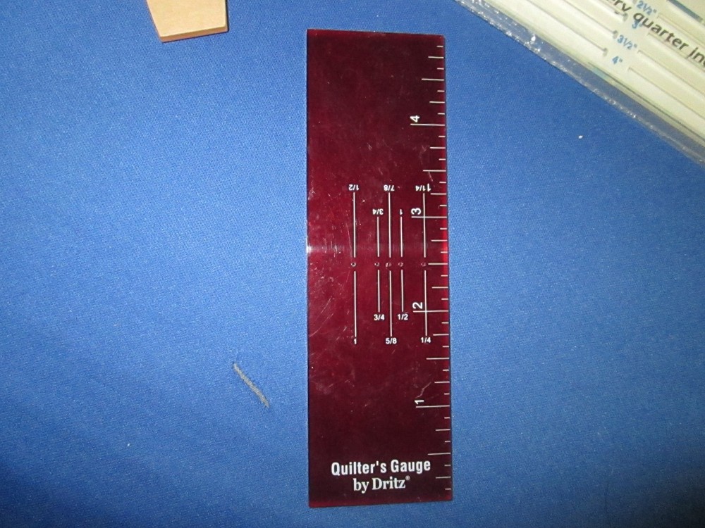 3 Quilting Template Tools - Mini Wedge, Gauge and Right Angle Triangles