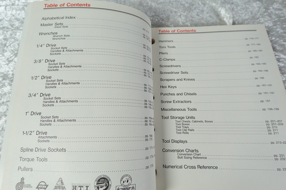 1992 Wright Tool Catalog 239 Pages Hand Tools
