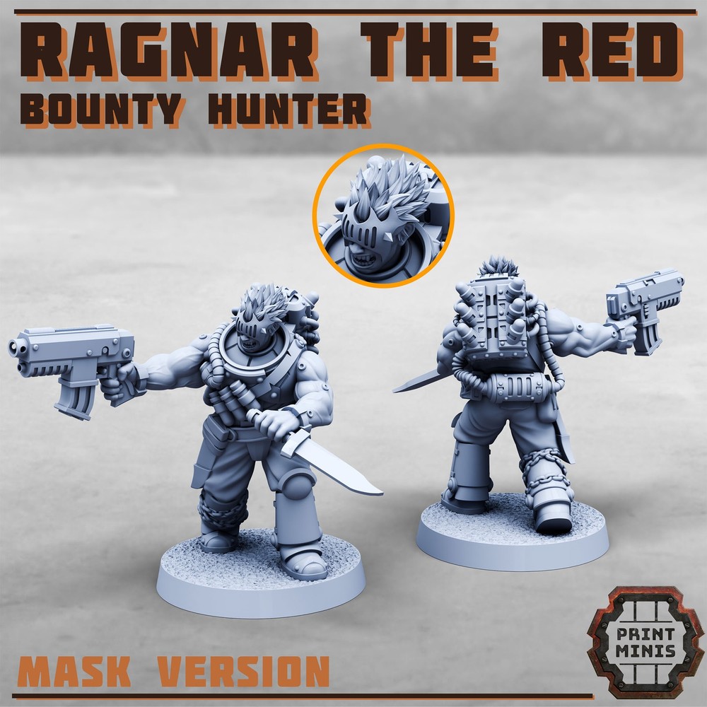 BOUNTY HUNTER RAGNAR THE RED