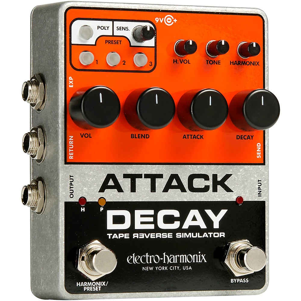 Electro-Harmonix Attack Decay Effects Pedal