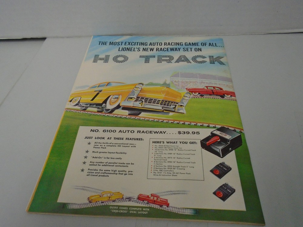 Original 1961 Lionel train Catalog in Mint Condition