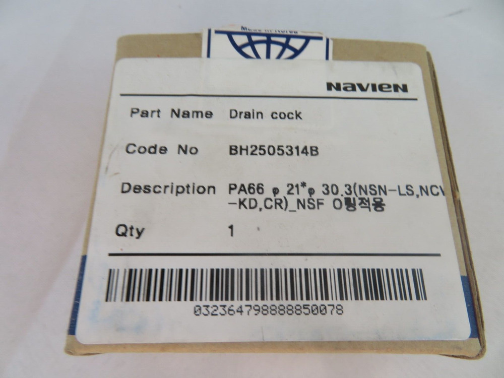 Navien BH2505314B Drain Cock