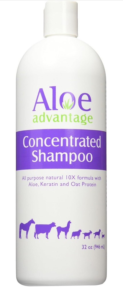 Aloe Advantage Aloe Concentrated Shampoo, 32-Ounce