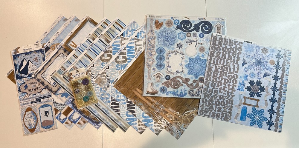 Bo Bunny 12 x 12 Misc Paper Kits-Multiples Variations Available- U Choose
